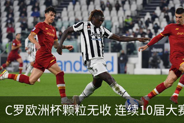 C罗欧洲杯颗粒无收 连续10届大赛进球纪录终结